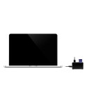 LogiLink CR0046 notebook dock/port replicator Wired USB 3.2 Gen 1 (3.1 Gen 1) Type-C Black
