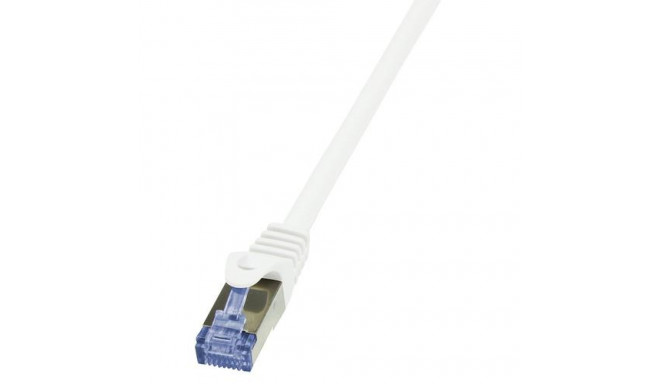 LogiLink 50m Cat.6A 10G S/FTP networking cable White Cat6a S/FTP (S-STP)