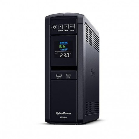 CyberPower CP1350EPFCLCD uninterruptible power supply (UPS) Line-Interactive 1.35 kVA 780 W 6 AC out