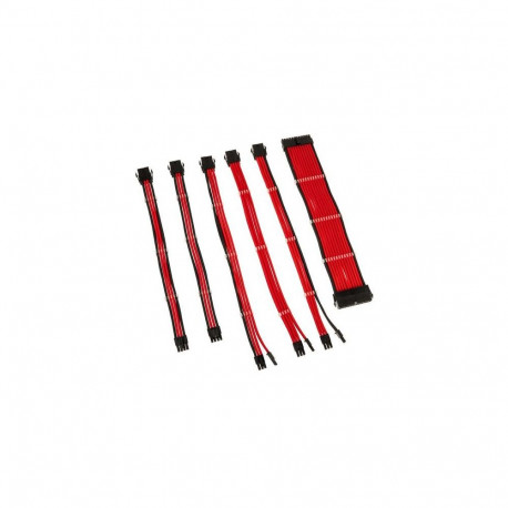 Kolink Core Adept Braided Cable Extension Kit - Red