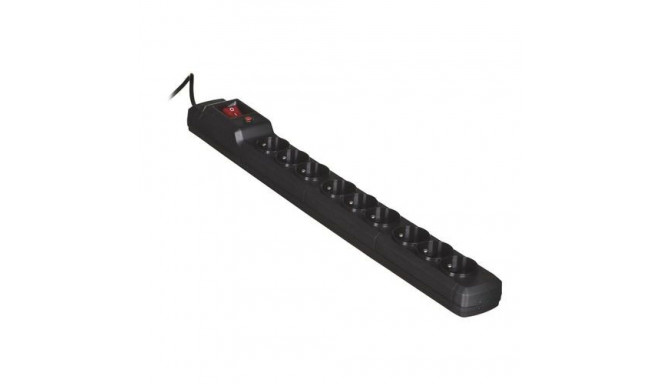 Activejet ACJ COMBO 9GN 5M black power strip with cord