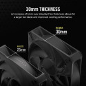 Corsair RS140 MAX Computer case Fan 14 cm Black 2 pc(s)