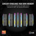 Corsair Vengeance RGB CMH32GX5M2B5200Z40K memory module 32 GB 2 x 16 GB DDR5 5200 MHz