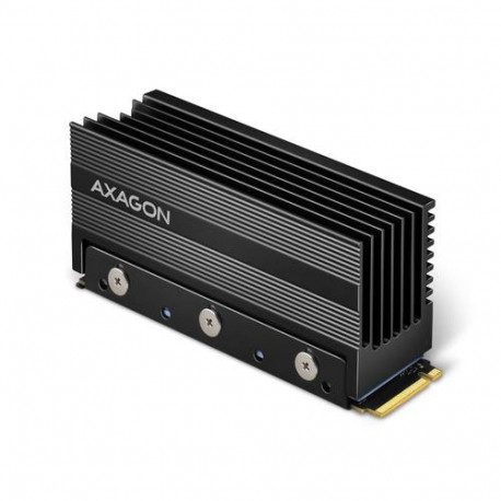 Axagon CLR-M2XL Passive aluminum heatsink for single-sided and double-sided M.2 SSD disks, size 2280