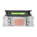 Thermaltake Riing Silent 12 RGB Sync Edition Processor Cooler 12 cm Black, Metallic