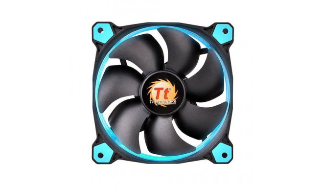 Thermaltake Riing 12 Computer case Fan 12 cm Black, Blue
