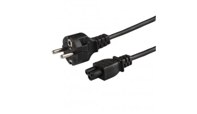Savio CL-81 power cable Black 1.8 m Power plug type E IEC C5