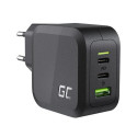 Green Cell CHARGC08 mobile device charger Universal Black AC Fast charging Indoor