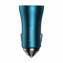 Baseus CGJP000003 mobile device charger Universal Blue Cigar lighter Fast charging Auto