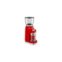 Smeg 50&#039;s Style Coffee Grinder CGF11RDEU Red