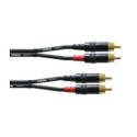 Cordial CFU 1.5 CC audio cable 1.5 m 2 x RCA Black Cordial CFU 1.5 CC audio cable 1.5 m 2 x RCA Black