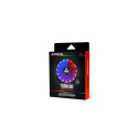 Chieftec CF-1225RGB computer cooling system Computer case Fan 12 cm Black
