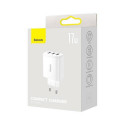 Baseus CCXJ020102 mobile device charger Universal White AC Indoor