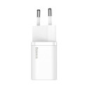 Baseus CCSUP-J02 mobile device charger Universal White AC Fast charging Indoor