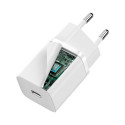 Baseus CCSUP-J02 mobile device charger Universal White AC Fast charging Indoor