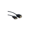 Gembird CCP-DPM-VGAM-6 video cable adapter 1.8 m VGA (D-Sub) DisplayPort Black