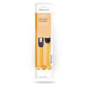 Nedis CCGB73255YE05 SATA cable 0.5 m SATA 7-pin Black, Yellow