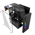 Gembird Fornax 2000 RGB Midi Tower Black