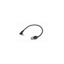 Gembird CC-USB2-AMCML-0.2M USB cable USB 2.0 USB A USB C Black
