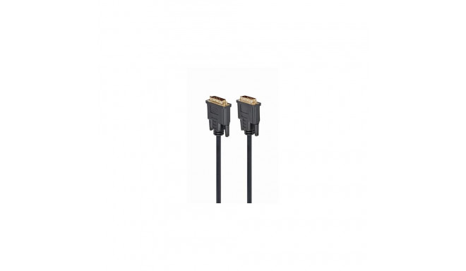 Gembird CC-DVI2-BK-6 DVI cable 1.8 m DVI-D Black