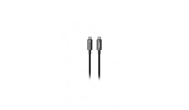 Baseus CAWJ040001 USB cable USB 2.0 1 m USB C Black