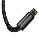 Baseus Tungsten Gold 3-in-1 USB cable USB 2.0 1.5 m USB A USB C/Micro USB A/Lightning Black