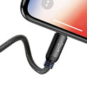 Baseus CAMLT-ASY01 USB cable 0.3 m USB A USB C/Micro USB A/Lightning Black