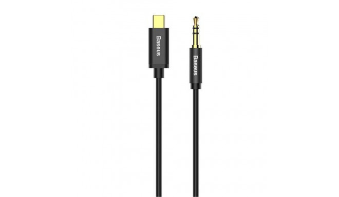 Baseus CAM01-01 USB cable 1.2 m 3.5mm USB C Black
