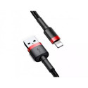 Baseus CALKLF-R91 lightning cable 3 m Red, Black