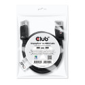 CLUB3D DisplayPort 1.4 HBR3 Cable 2m/6.56ft M/M 8K60Hz CLUB3D DisplayPort 1.4 HBR3 Cable 2m/6.56ft M/M 8K60Hz