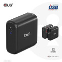 CLUB3D Travel Charger 100 Watt GAN technology, USB-IF TID certified, Single port USB Type-C, Power D