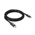 CLUB3D USB4 Gen3x2 Type-C Bi-Directional Cable 8K60Hz or 4K120Hz, Data 40Gbps, PD 240W(48V/5A) EPR M