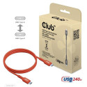CLUB3D USB2 Type-C Bi-Directional USB-IF Certified Cable Data 480Mb, PD 240W(48V/5A) EPR M/M 1m / 3.