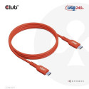 CLUB3D USB2 Type-C Bi-Directional USB-IF Certified Cable Data 480Mb, PD 240W(48V/5A) EPR M/M 4m / 13