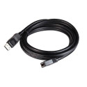 CLUB3D DisplayPort 1.4 Extension Cable 8K60Hz DSC 1.2 HBR3 HDR Bidirectional M/F 3m/9.84ft