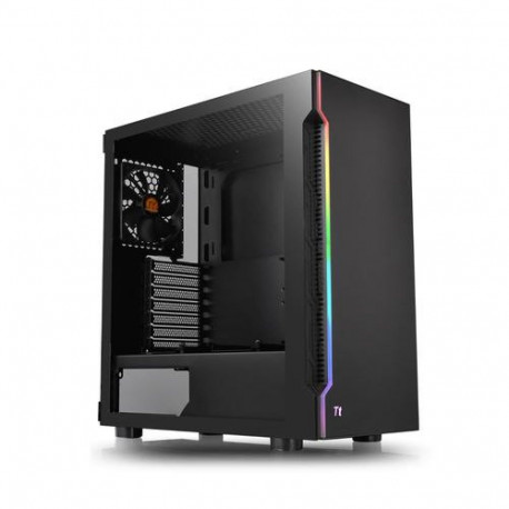 Thermaltake H200 TG RGB Midi Tower Black