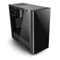 Thermaltake View 21 Tempered Glass Edition Midi Tower Black