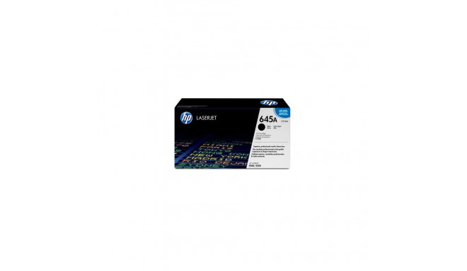 HP 645A Black Original LaserJet Toner Cartridge