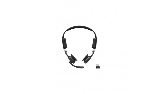 SHOKZ OpenMeet UC Wireless Bluetooth Bone Conduction Videoconferencing Headset with USB-C adapter