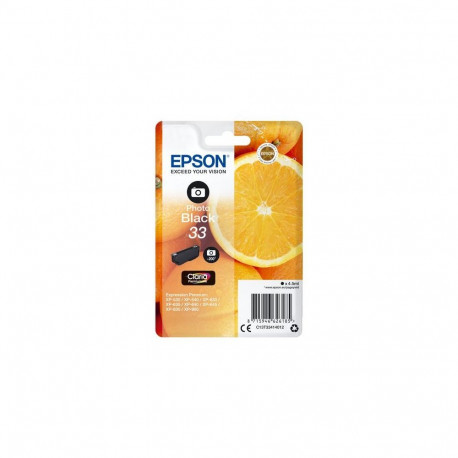 Epson Oranges Singlepack Photo Black 33 Claria Premium Ink
