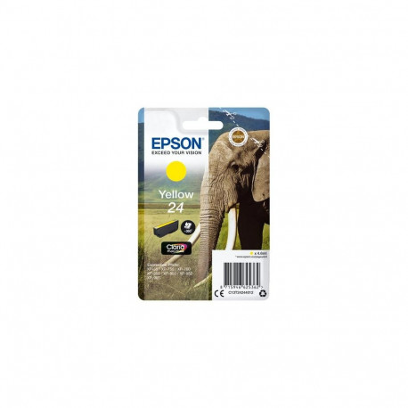 Epson Elephant 24 Claria Photo HD Single Yellow Ink