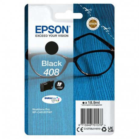Epson 408 Spectacles DURABrite Ultra Single Black Ink