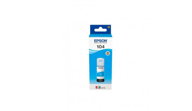 Epson 104 EcoTank Cyan ink bottle