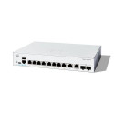 Cisco Catalyst 1300-8T-E-2G Managed Switch, 8 Port GE, Ext PS, 2x1GE Combo, Limited Lifetime Protect
