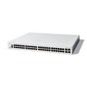 Cisco Catalyst 1200-48T-4G Smart Switch, 48 Port GE, 4x1GE SFP, Limited Lifetime Protection (C1200-4