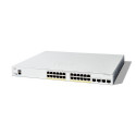 Cisco Catalyst 1200-24FP-4X Smart Switch, 24 Port GE, Full PoE, 4x10GE SFP+, Limited Lifetime Protec