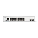 Cisco Catalyst 1200-16T-2G Smart Switch, 16 Port GE, 2x1GE SFP, Limited Lifetime Protection (C1200-1