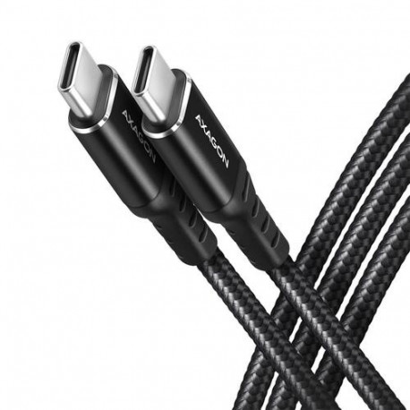Axagon BUCM-CM20AB HQ USB-C <> USB-C cable 2 m