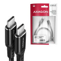 Axagon BUCM-CM30AB USB cable USB 2.0 3 m USB C Black