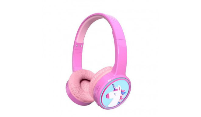 Denver BTH-106P headphones/headset Wired &amp; Wireless Head-band Calls/Music Bluetooth Pink